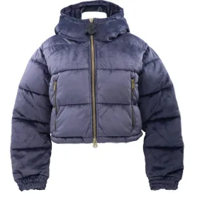 4431914 CROPPED VELLUTO Bluette