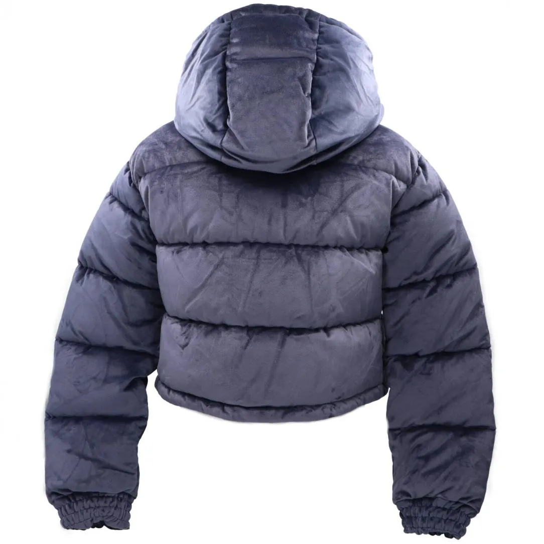 4431914 CROPPED VELLUTO Bluette