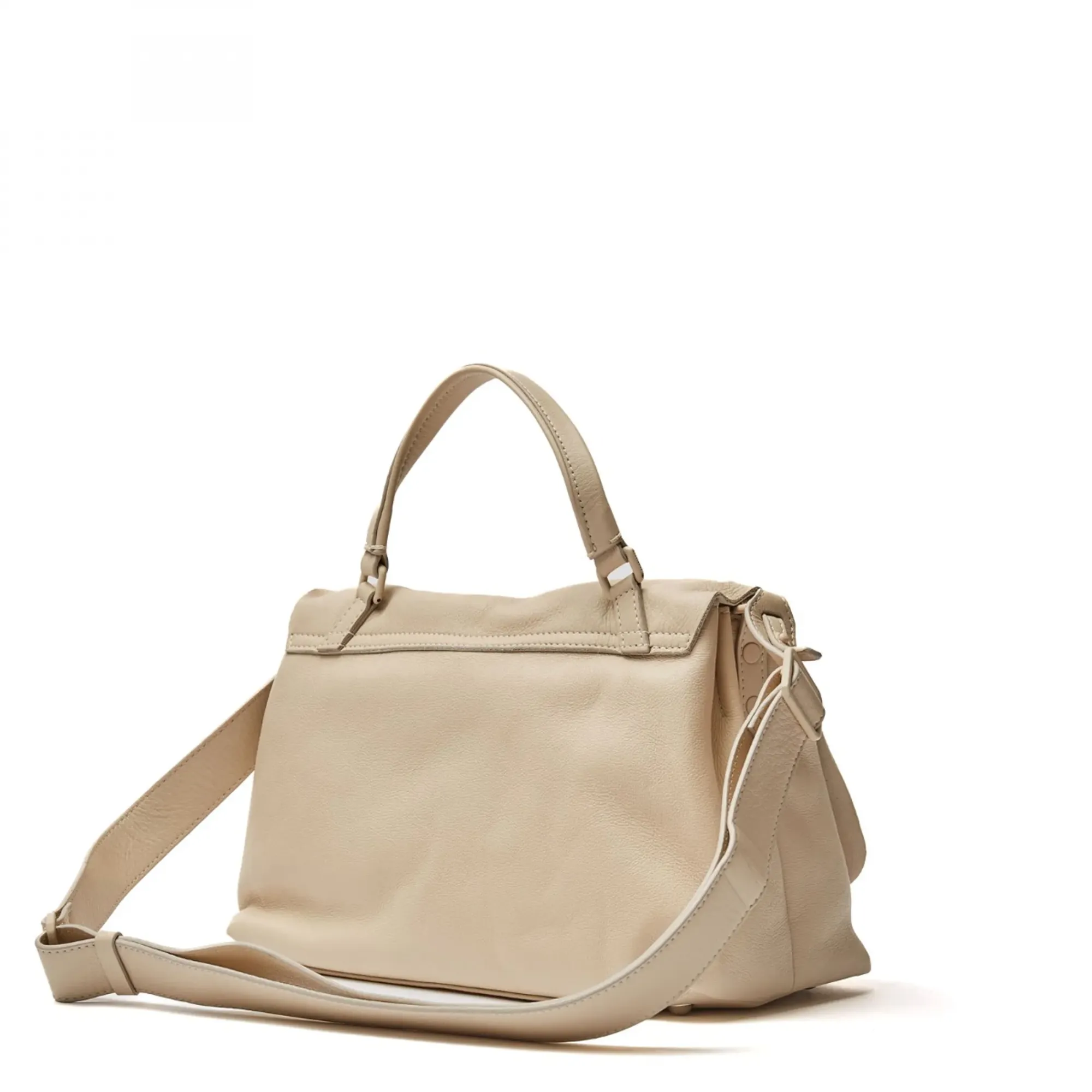 BORSA "POSTINA S" BEIGE LINEA PIUMA PILLOW
