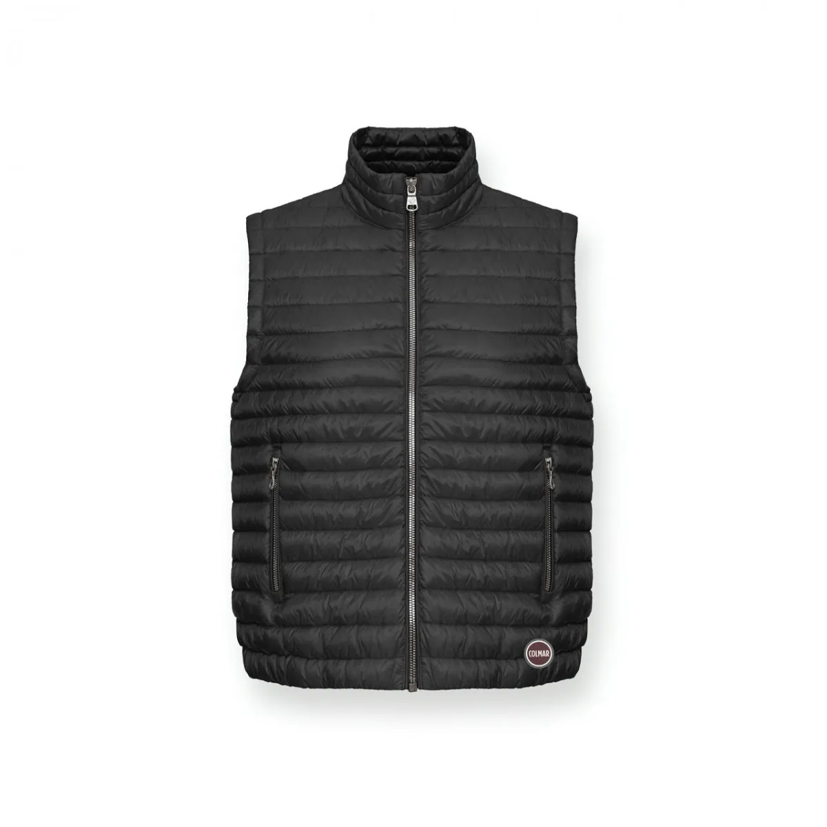 Gilet In Piuma Con Coulisse Al Fondo