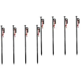 INOOMP 8 Pz Picchetti per Tende Resistenti Palo per Tenda Resistente Picchetti per Fissare La Tenda Picchetti in Metallo Picchet