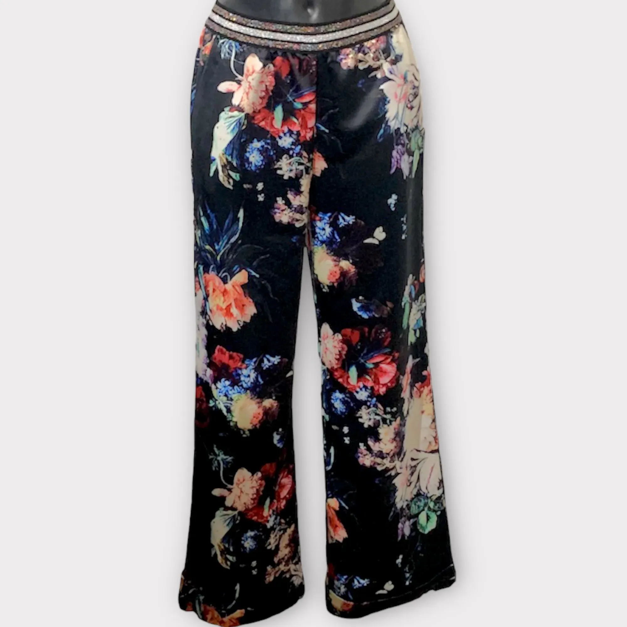 Koralline – Pantaloni fantasia floreale